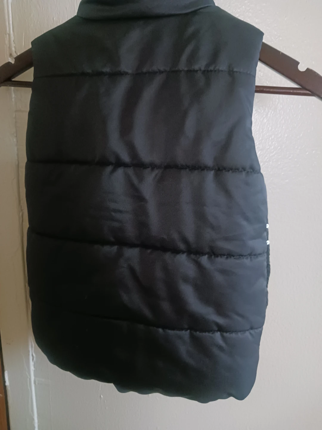 Children place Girls Black Sequin Puffer Vest - photo 2