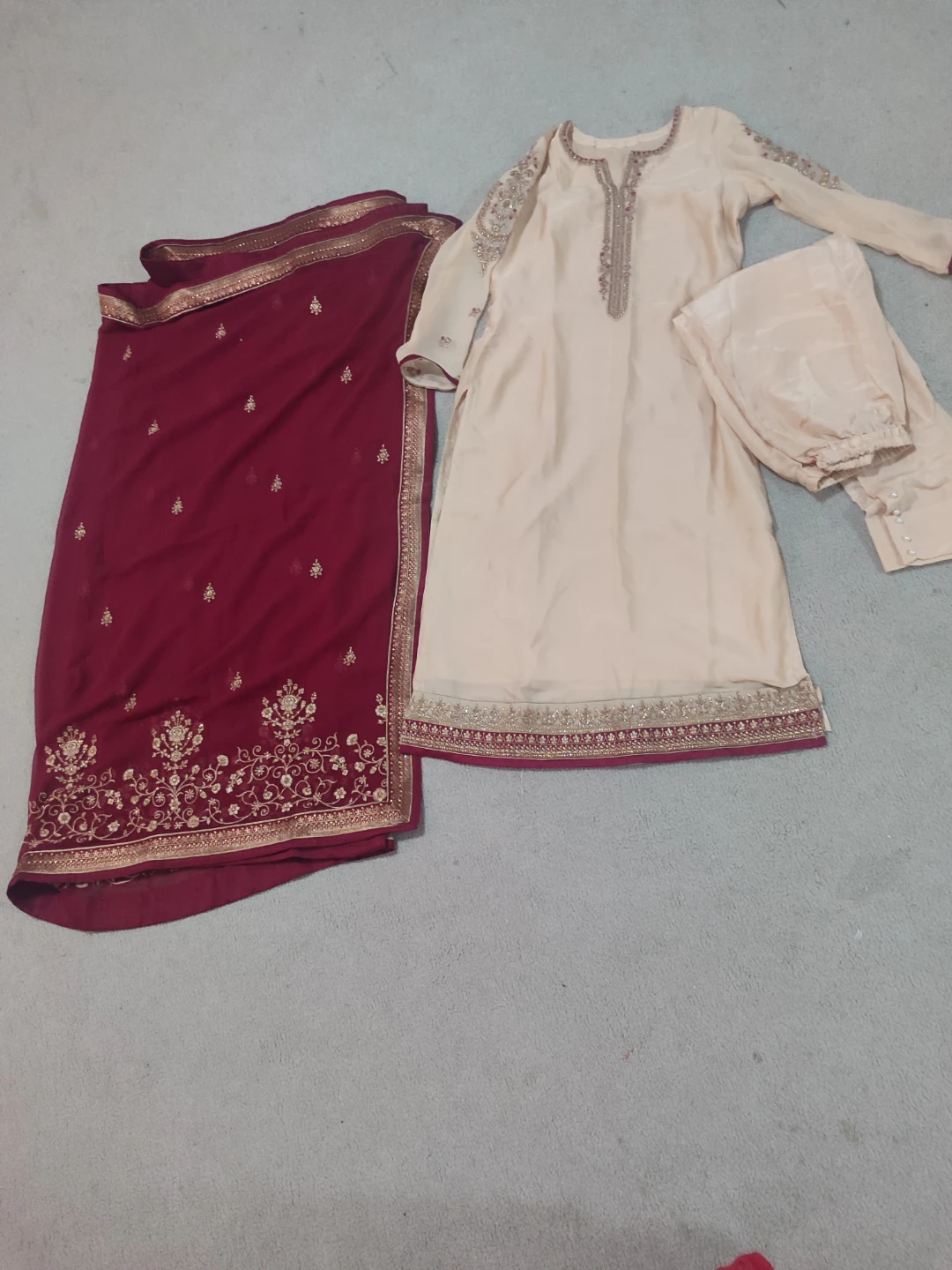 Embroidered 3-Piece Shalwar Kameez with Dupatta - photo 3