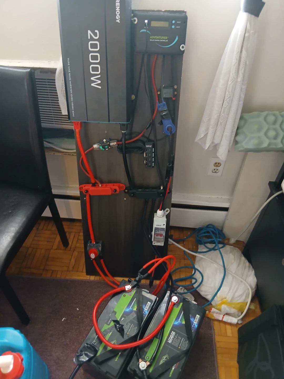 Renogy 2000W Power Inverter with VPR4EVER Lithium Batteries - photo 2