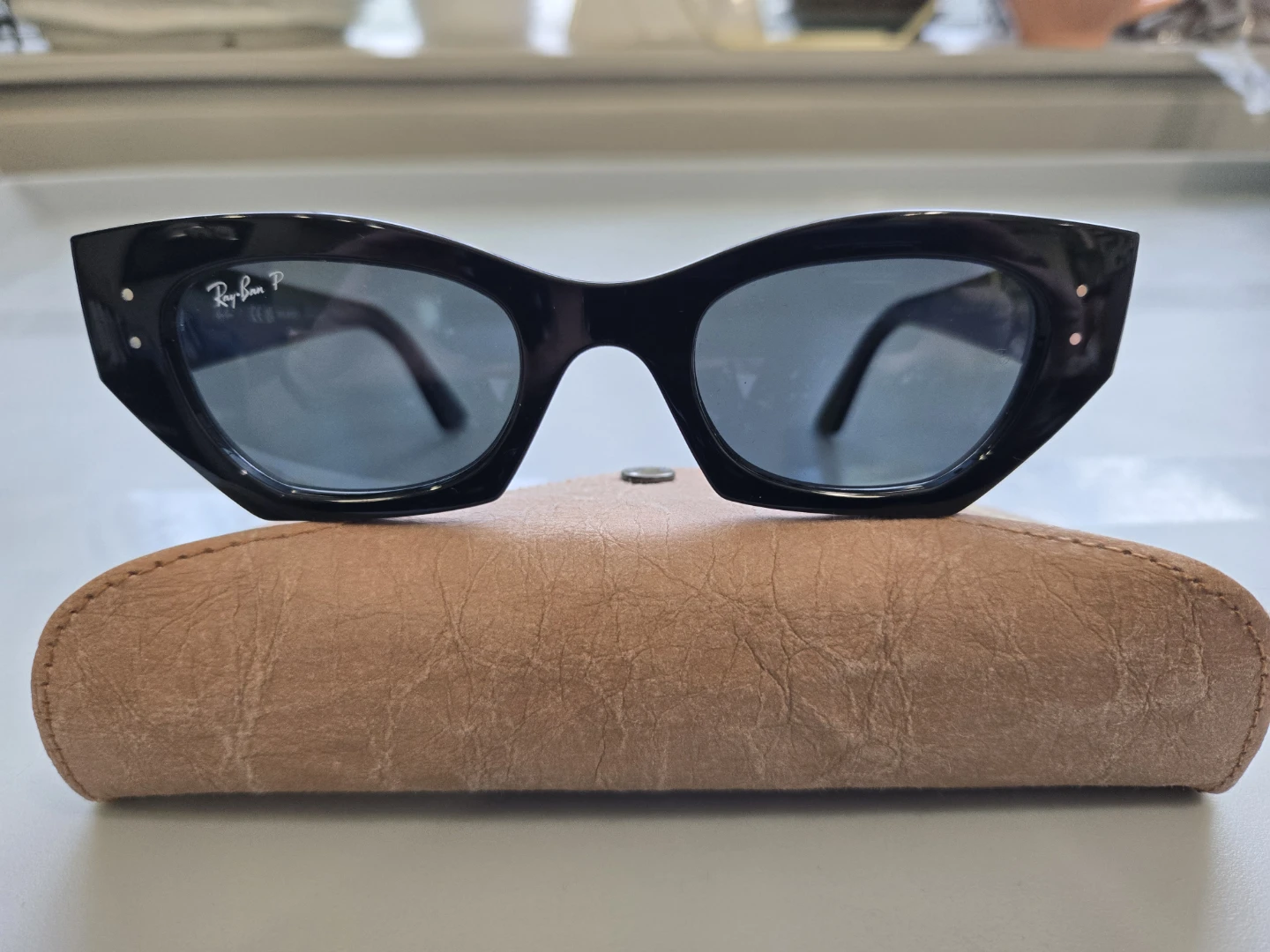 Ray-Ban Polarized Cat-Eye Sunglasses