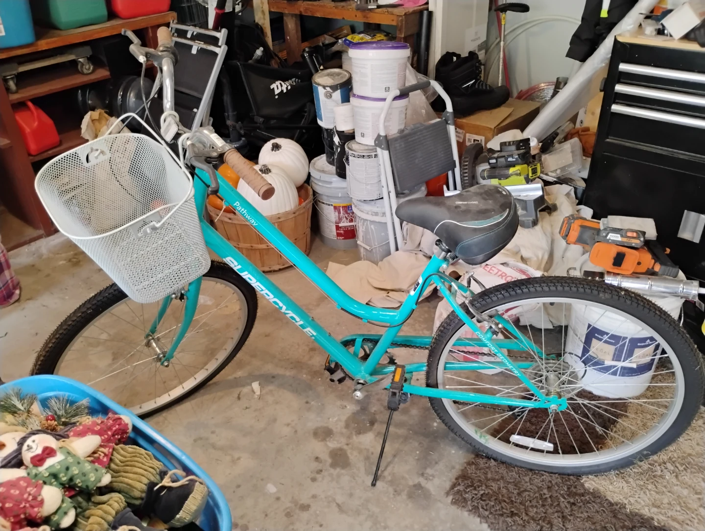 Supercycle Pathway Cruiser Bike with Basket