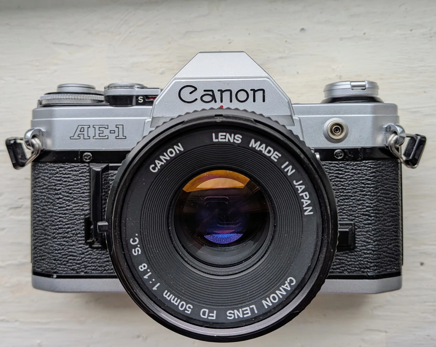 Canon AE-1 35mm Film Camera with Canon FD 50mm 1:1.8 Lens - photo 4