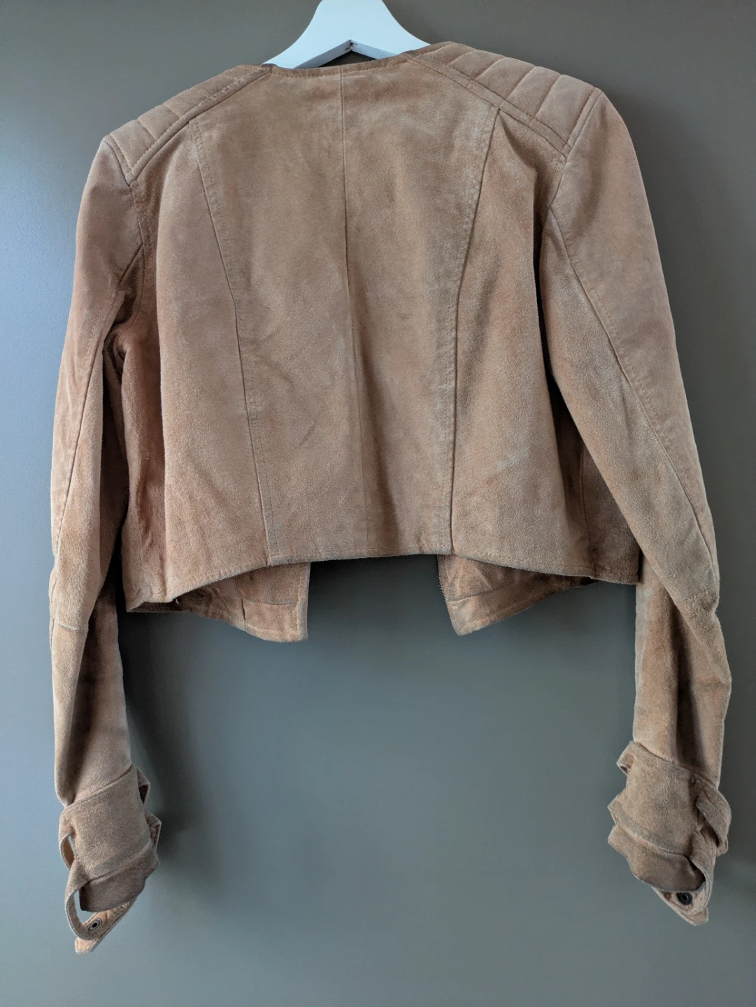 H&M Suede Moto Jacket - photo 2