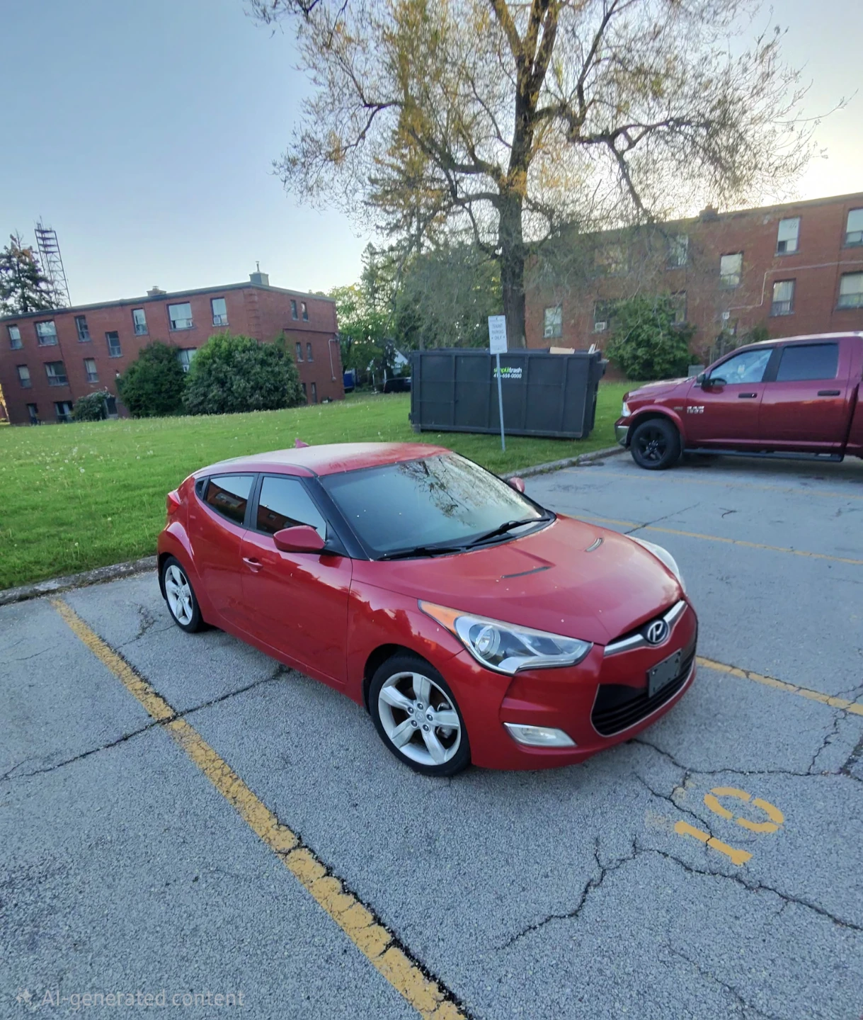 2013 Hyundai Veloster Red