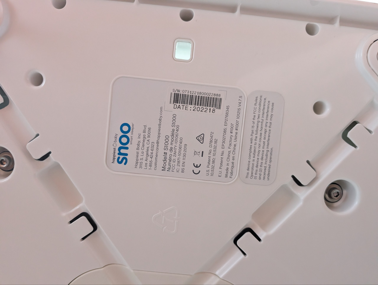 Happiest Baby Snoo Bassinet + 8 swaddles - photo 5