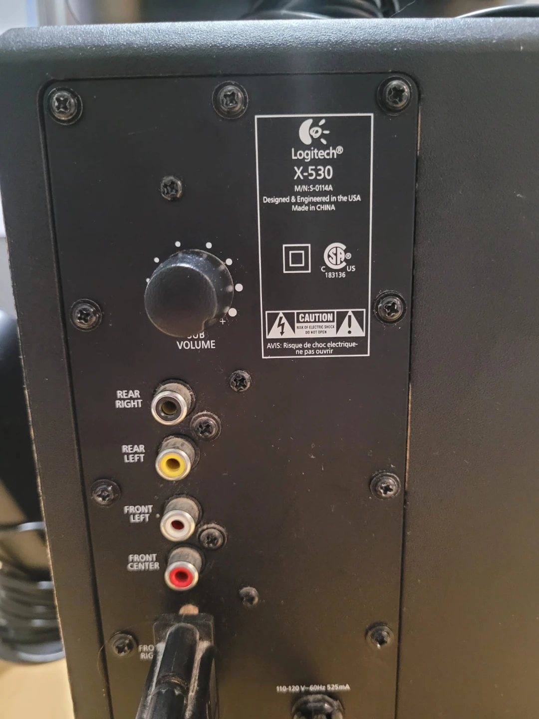 Logitech X-530 5.1 Computer Speaker System - photo 2