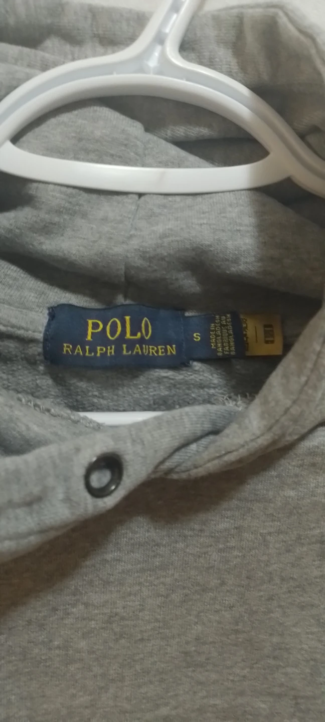 Polo Ralph Lauren Grey Hoodie Size S - photo 2
