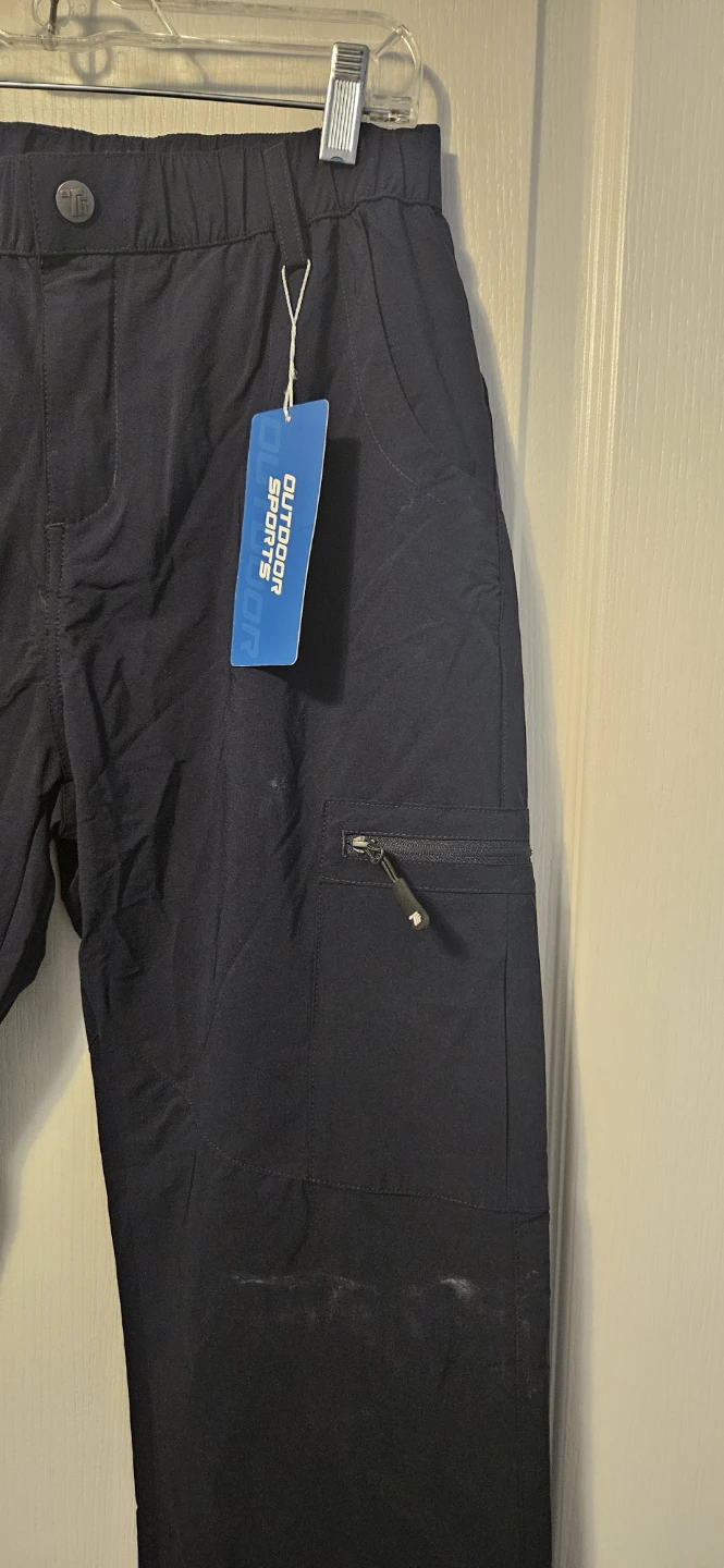 Outdoor Sports Black Cargo Pants Medium - photo 2