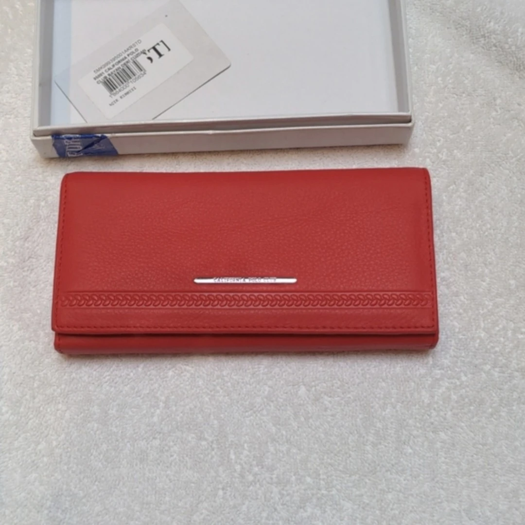 New Red Leather Wallet - photo 2