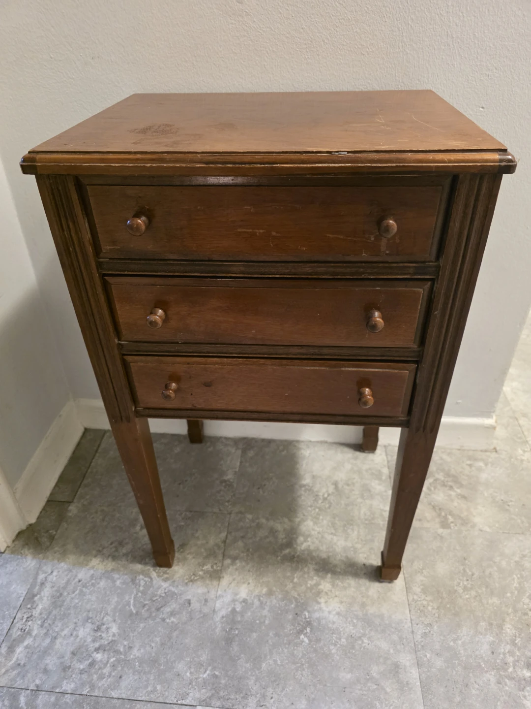 Wood Sewing machine table
