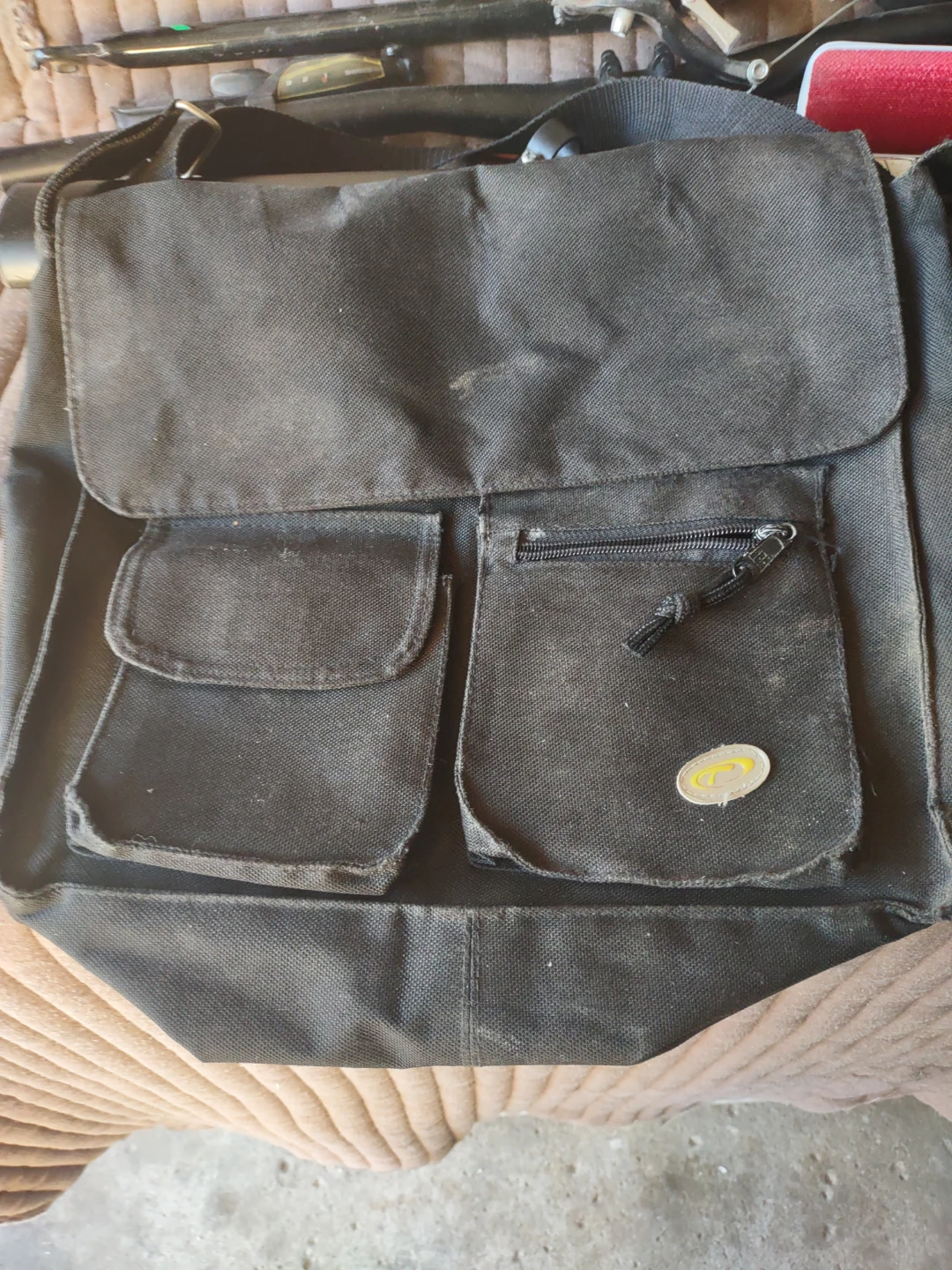 Black Messenger Bag