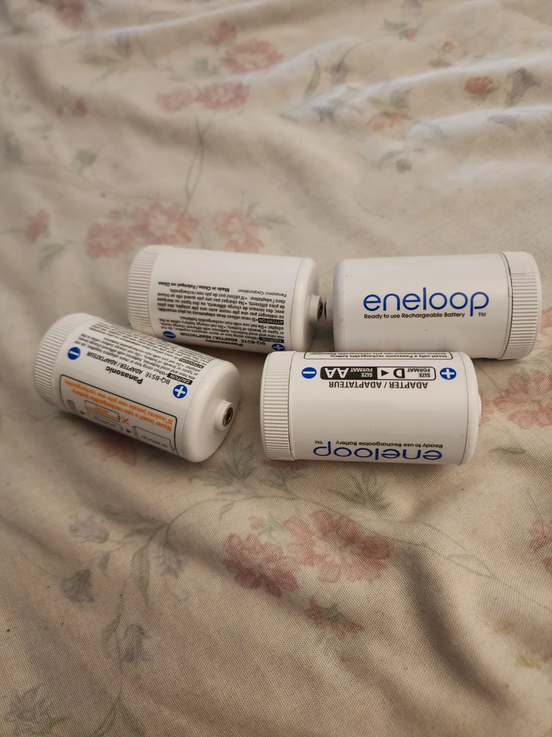 Panasonic Eneloop D/AA Battery Adapter Set - photo 2