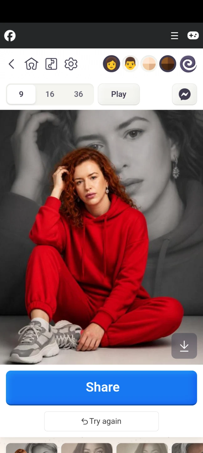 Red Hoodie and Sweatpants Set