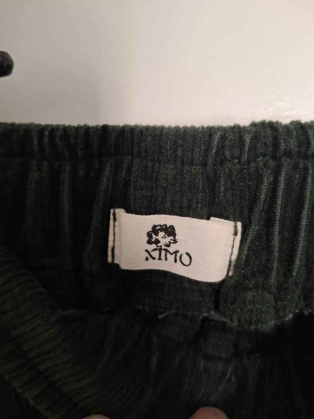 Corduroy Pants - Dark Green - photo 4