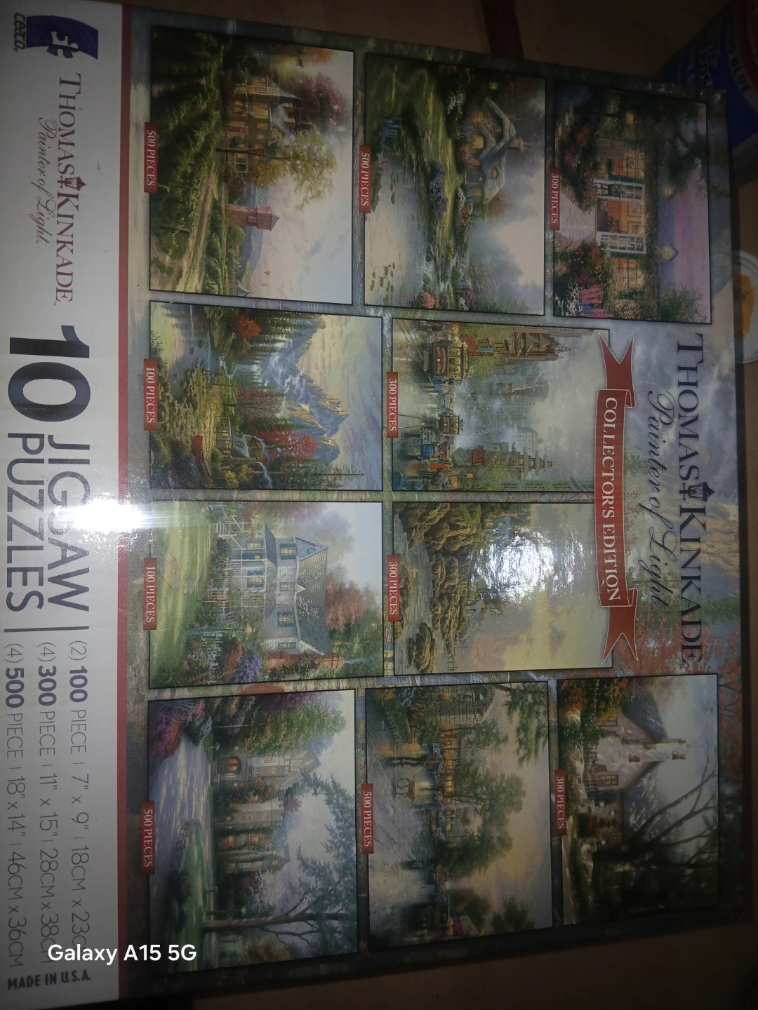 Thomas Kinkade 10 Jigsaw Puzzles Collector's Edition