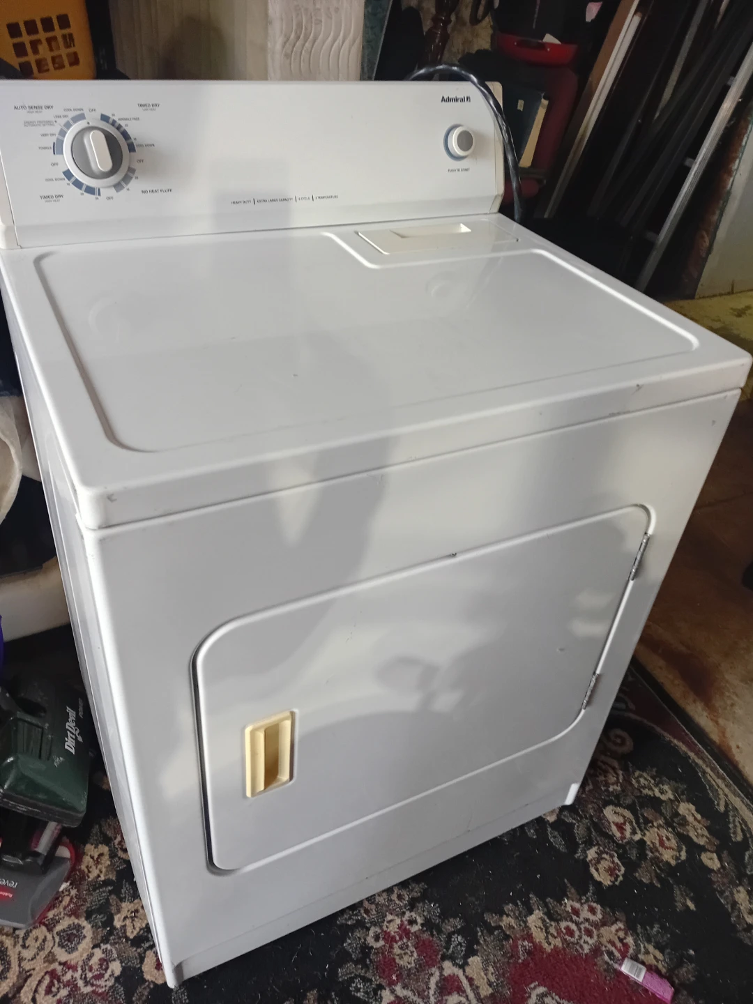 Admiral Electric Washer and Dryer