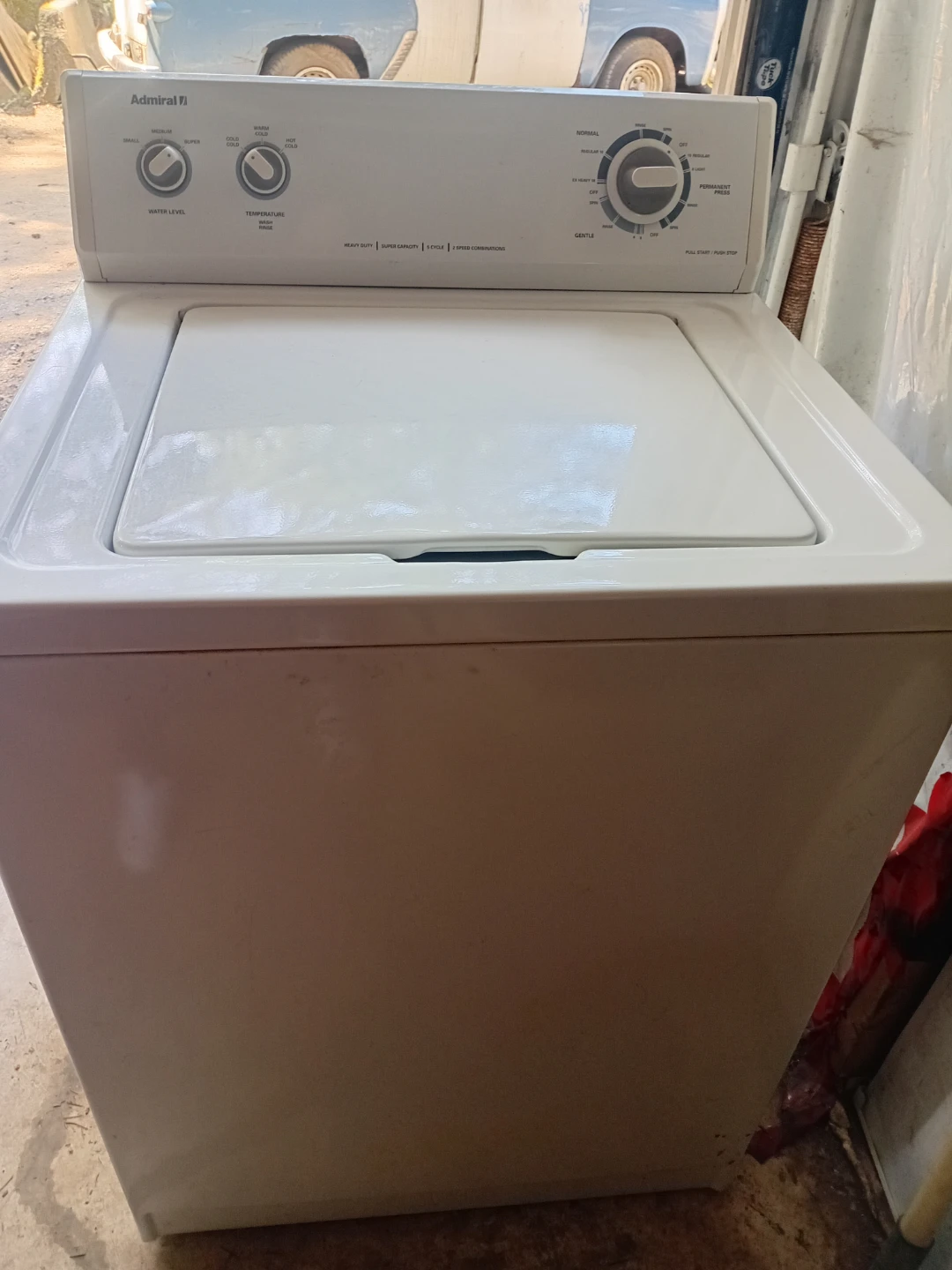 Admiral Electric Washer and Dryer - photo 2
