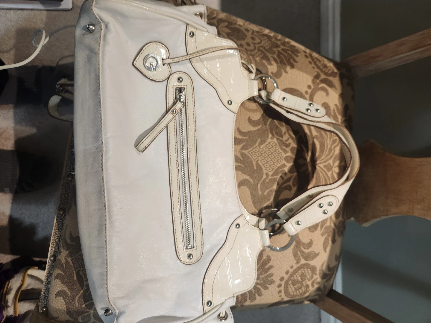 White Guess Hand and shoulder bag - photo 3