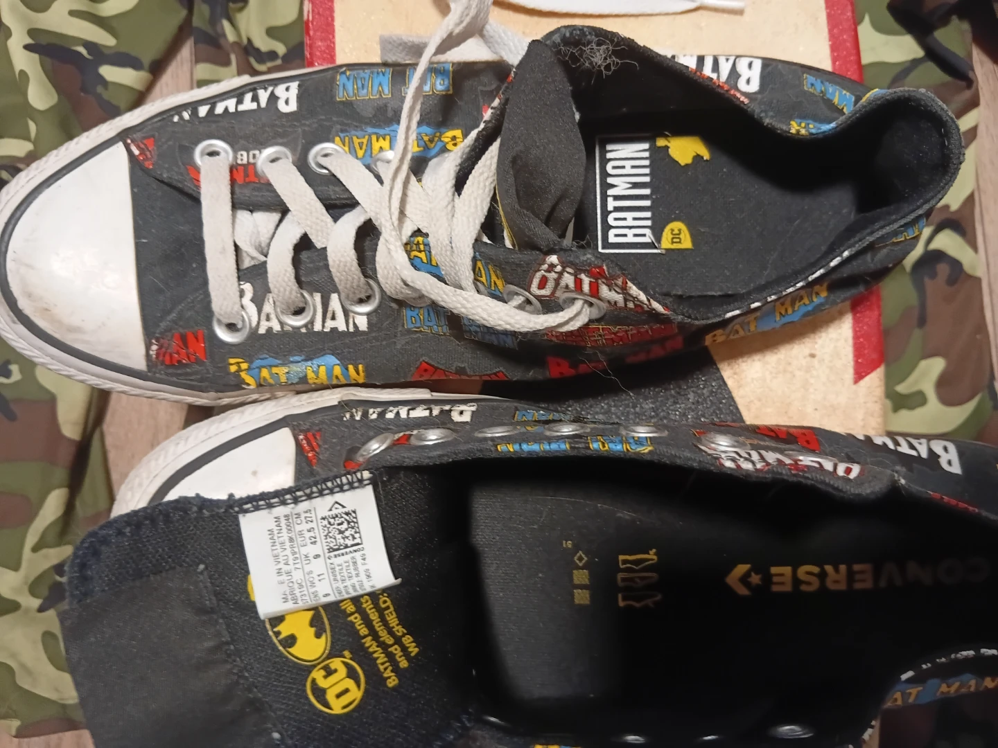 Converse Batman All Over Print Sneakers