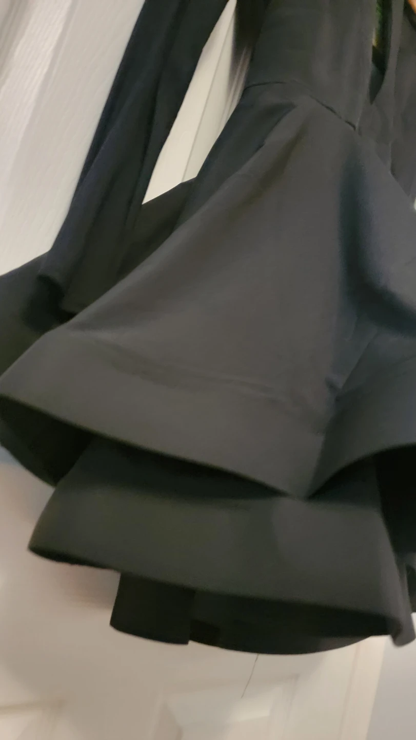 Reverse Black Dress with Cutout Detail - photo 5