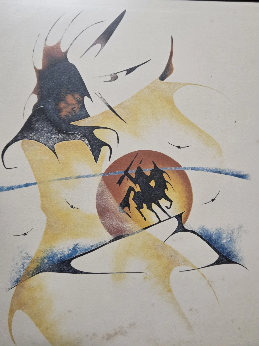 Framed Garry Meeches Indigenous Art Print - Hand-Signed & Dated - photo 2