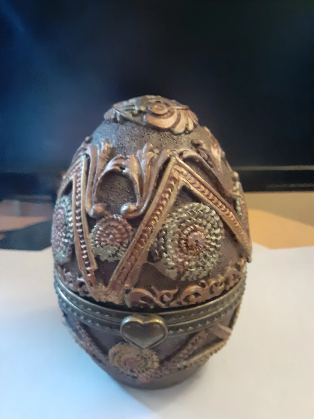 Decorative Egg Trinket Box