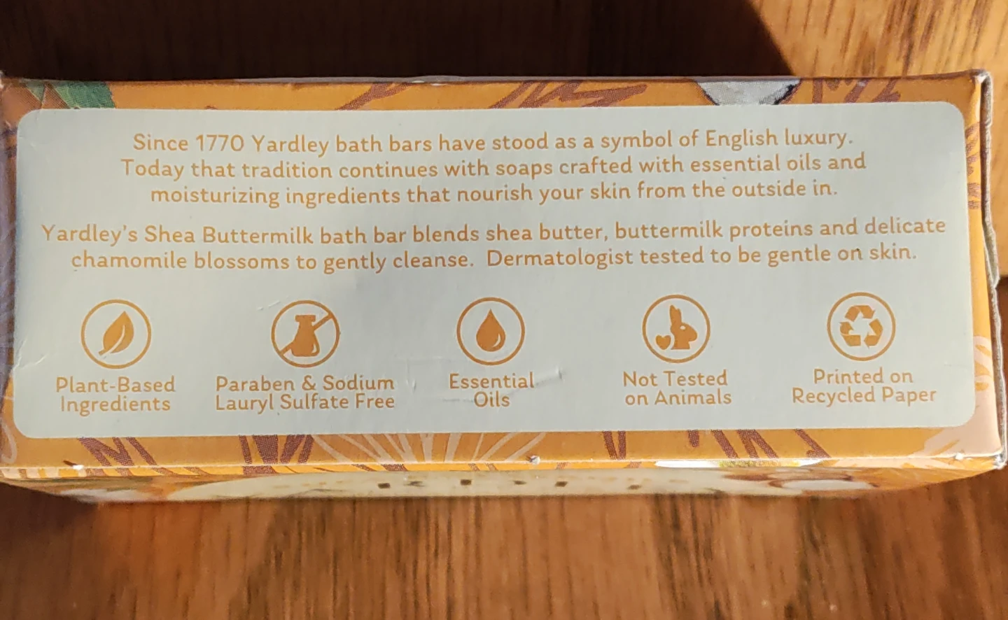 Yardley London Shea Buttermilk Nourishing Bath Bar - photo 2