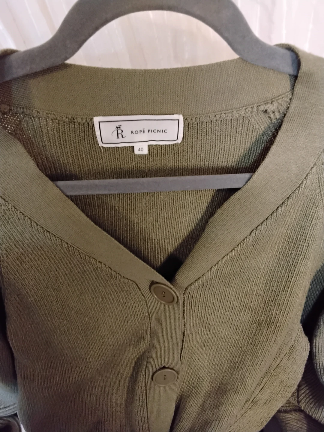 Rope Picnic Green Cardigan - photo 3