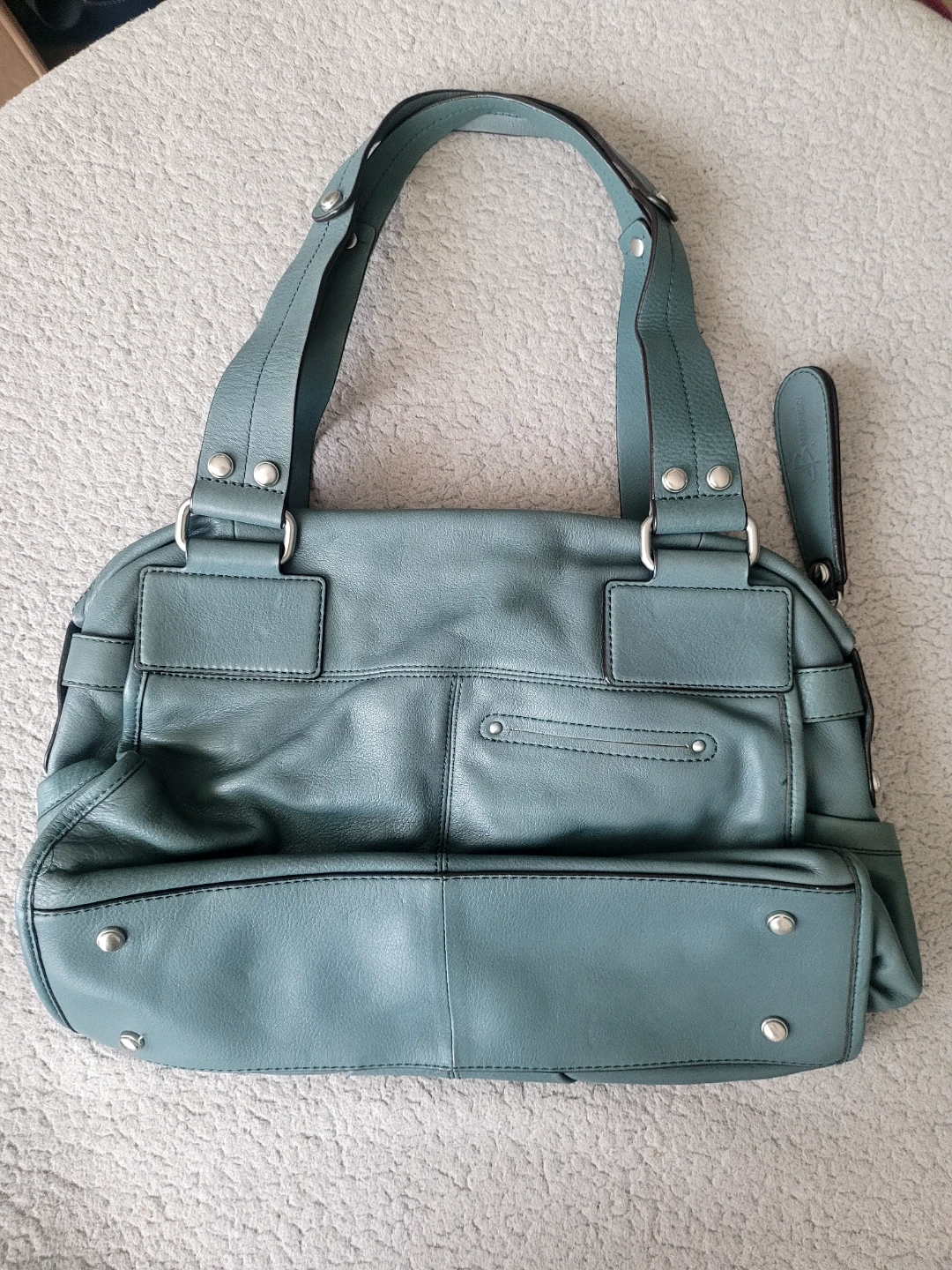 B  Makowsky Teal Leather Bag - photo 2