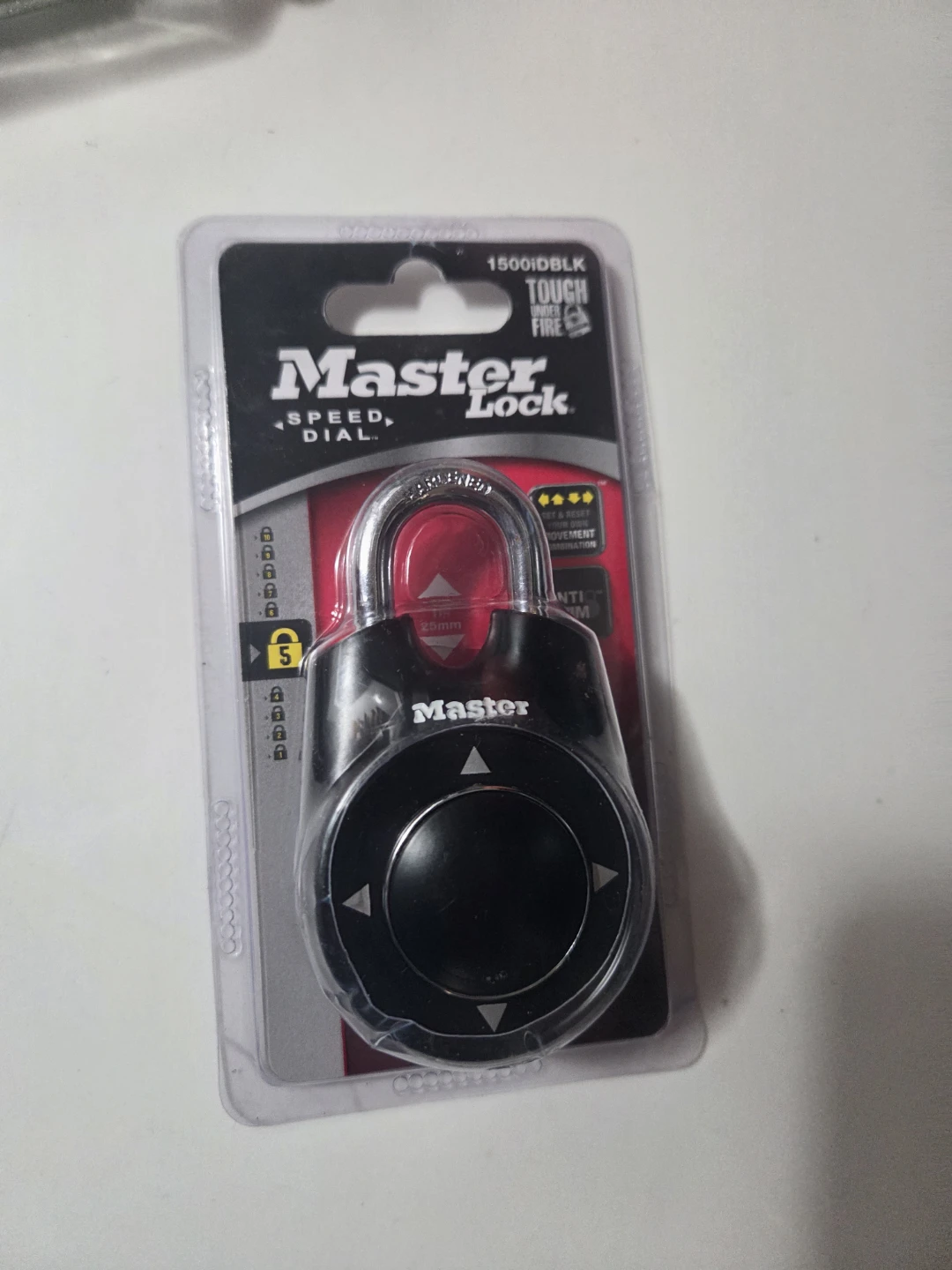 Master Lock Speed Dial Combination Padlock