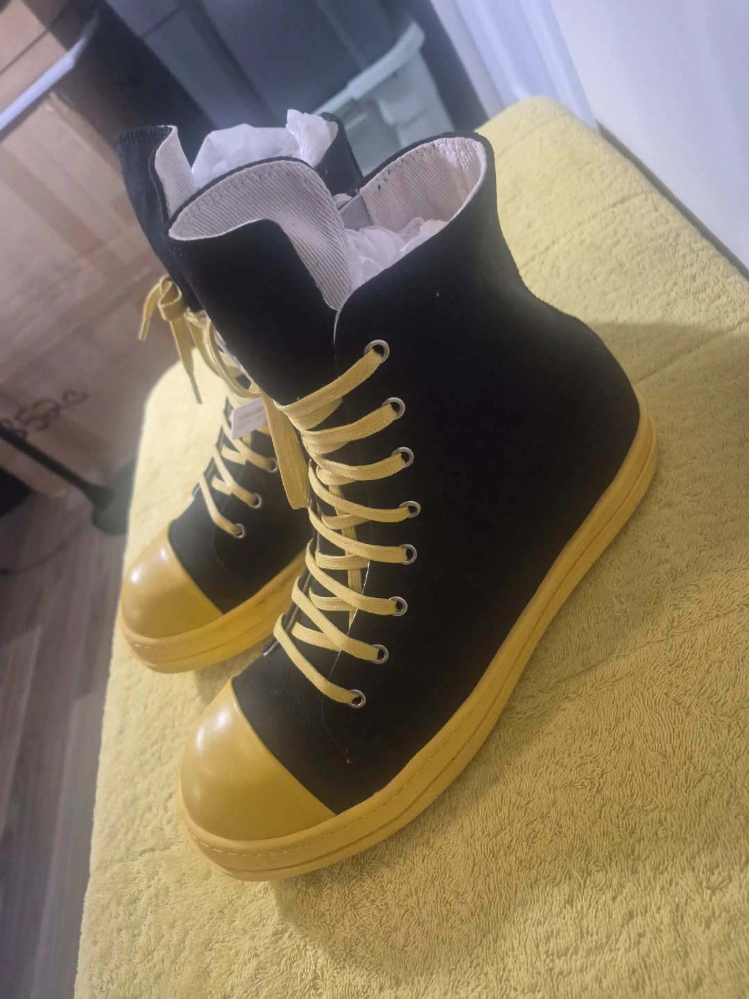 Rick Owens DRKSHDW High Top Sneakers - photo 3