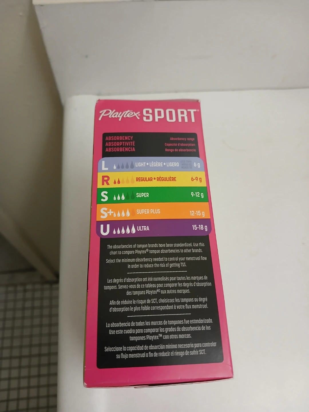 Playtex Sport Super Tampons - 18 count - photo 3