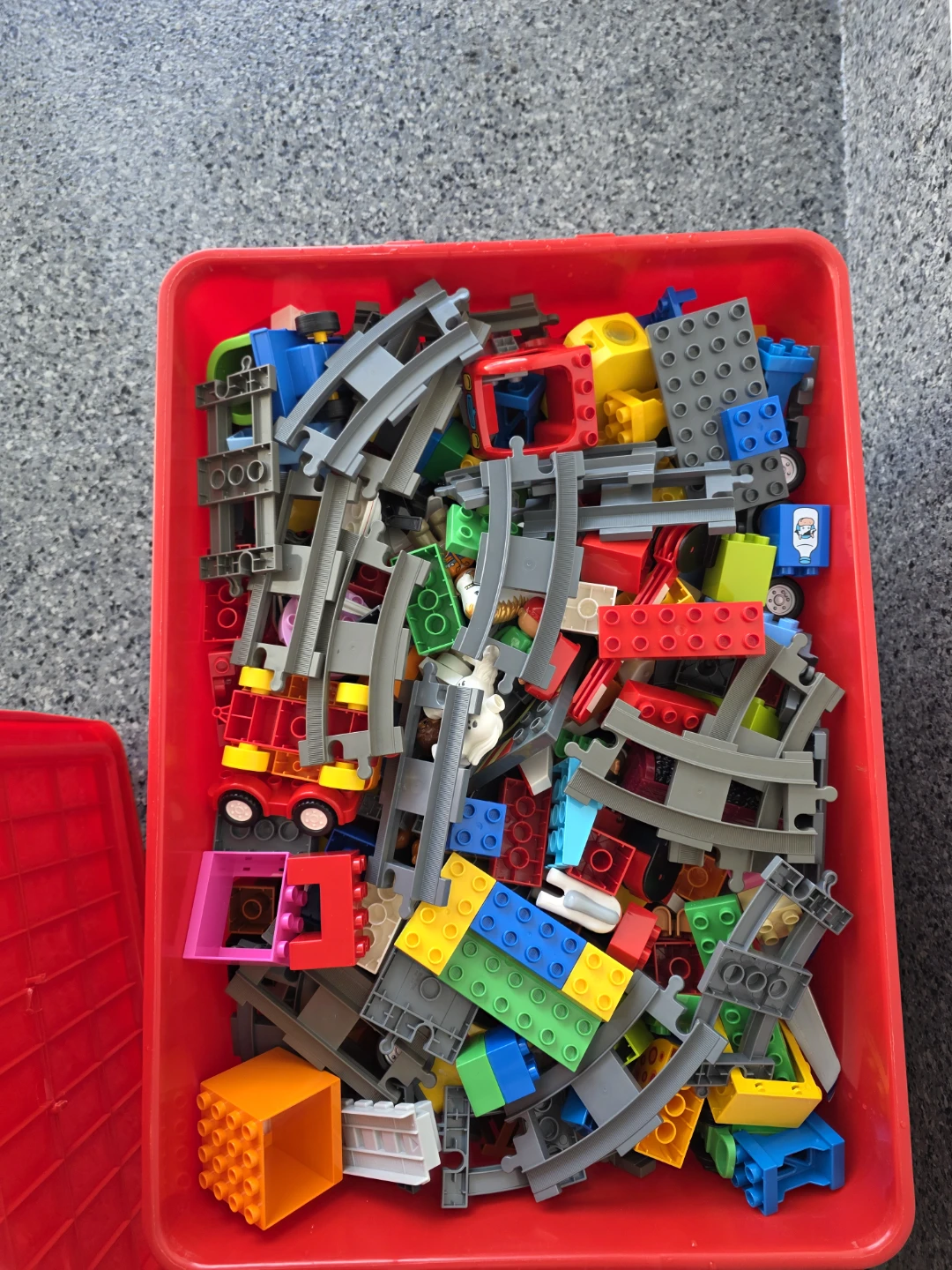 LEGO Duplo Train Track and Building Blocks Assortment