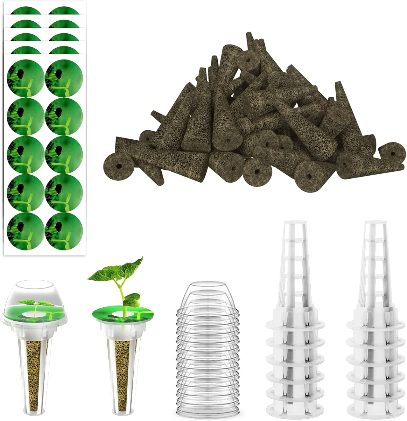 50 pcs Seed Pod Kit for Aerogarden, Grow Anything Kit