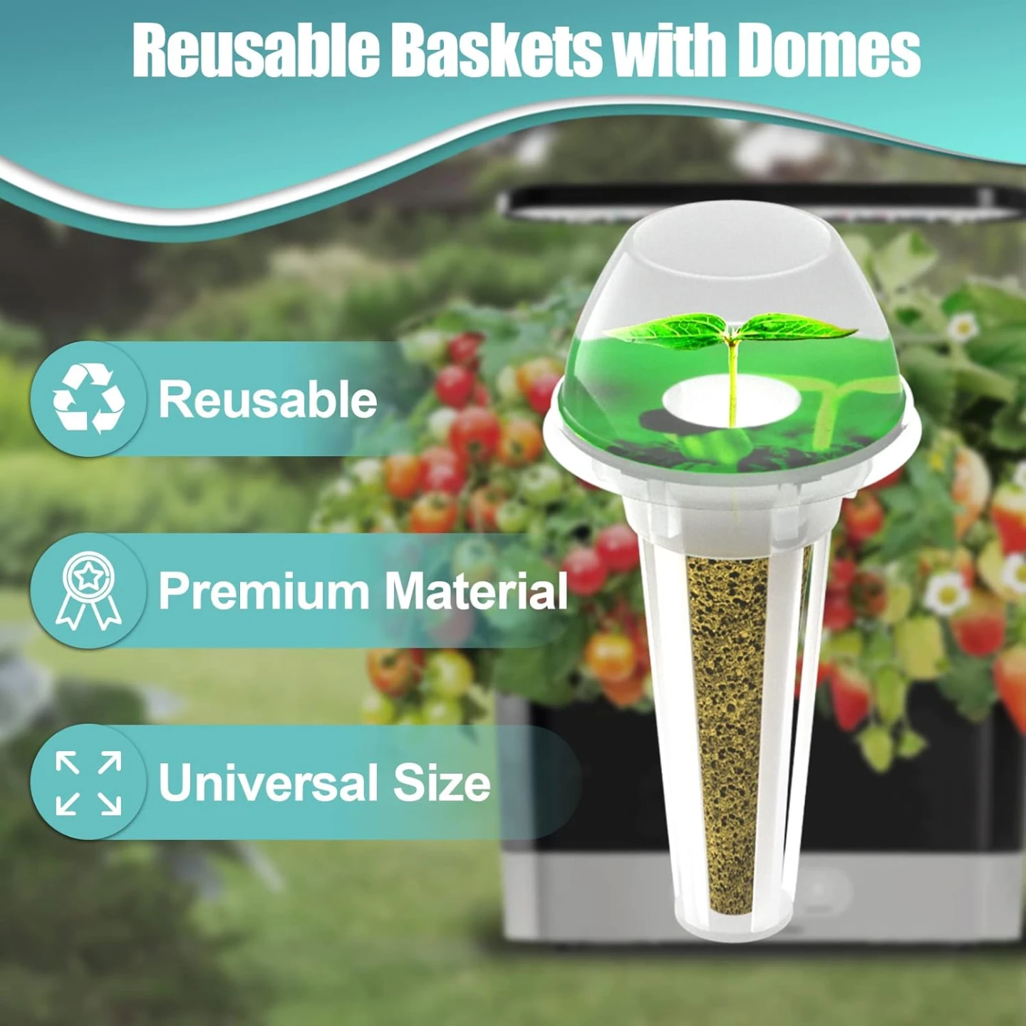 50 pcs Seed Pod Kit for Aerogarden, Grow Anything Kit - photo 5
