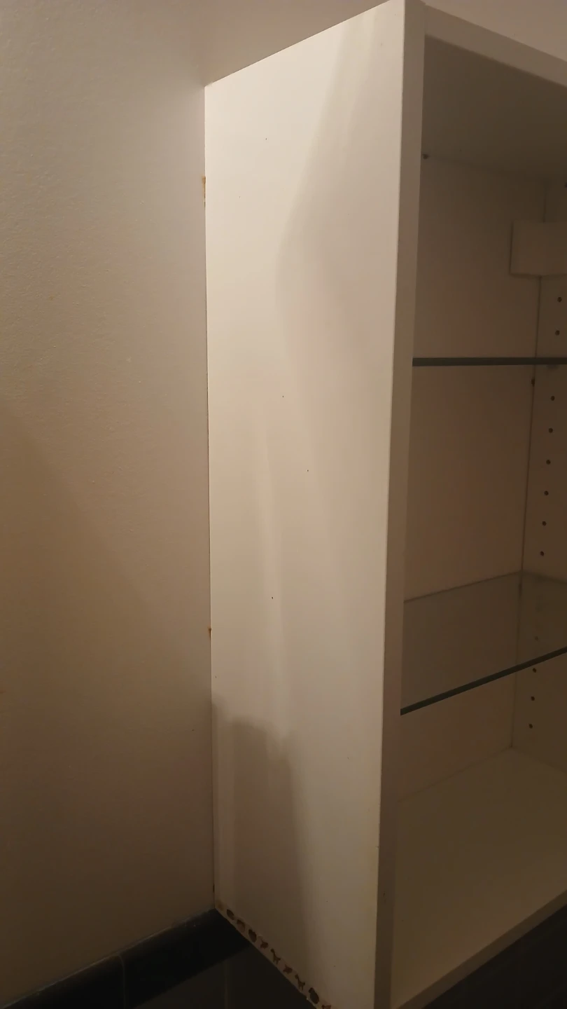 White Cabinet with Mirror - photo 3