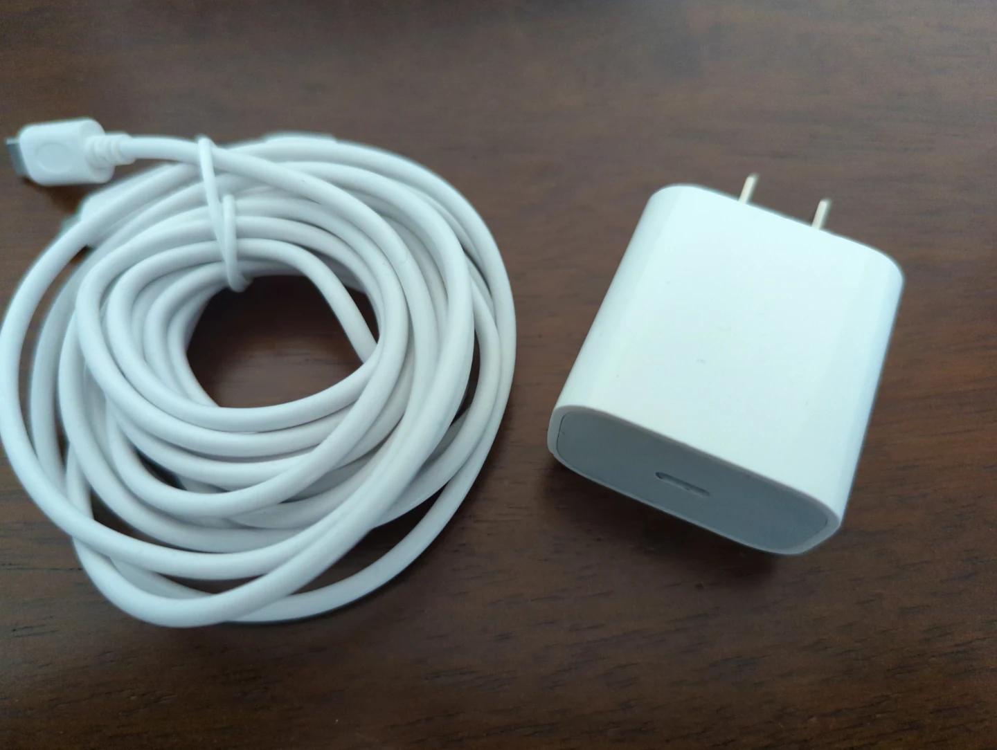Apple USB-C power adapter and cable