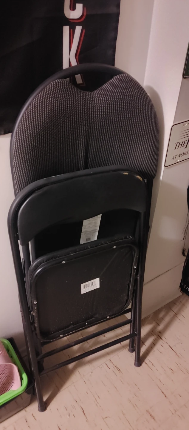 Folding Chair with Padded Seat