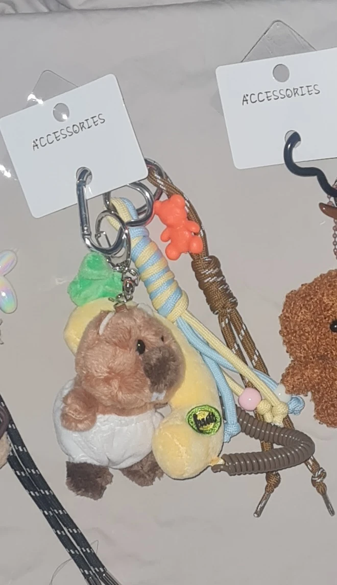 Set of 3 Assorted Novelty Keychains