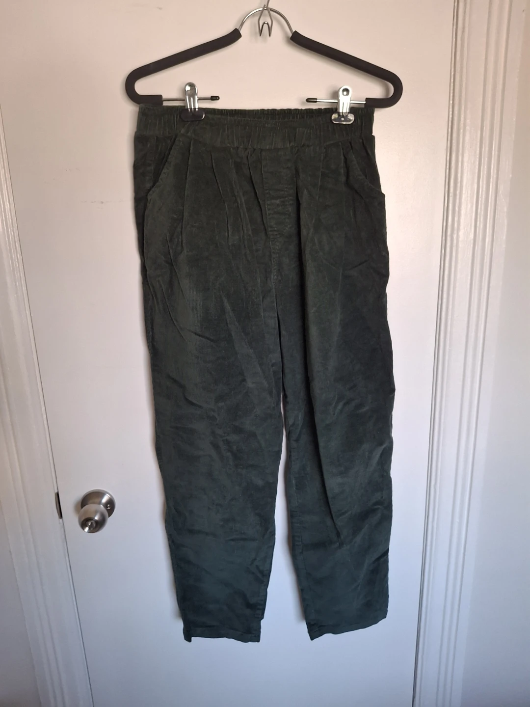 Corduroy Pants - Dark Green