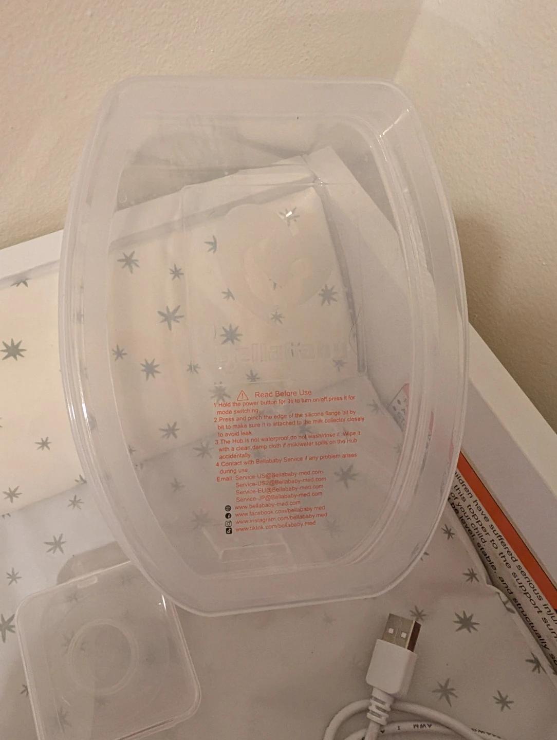 Bellababy BLA8034 / BLA8035 Breast Pump Accessories - photo 3