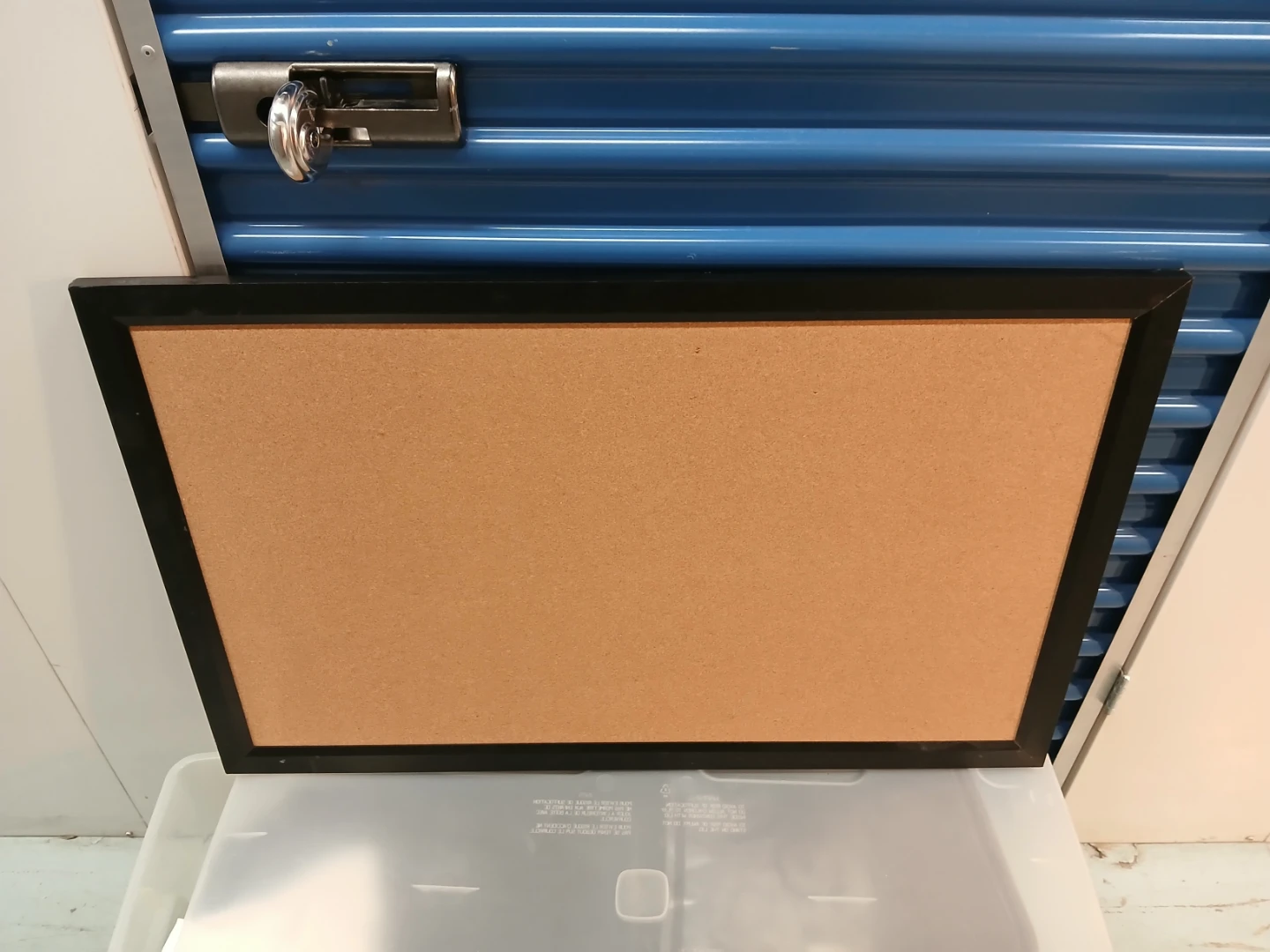 Cork Bulletin Board with Black Frame - photo 2