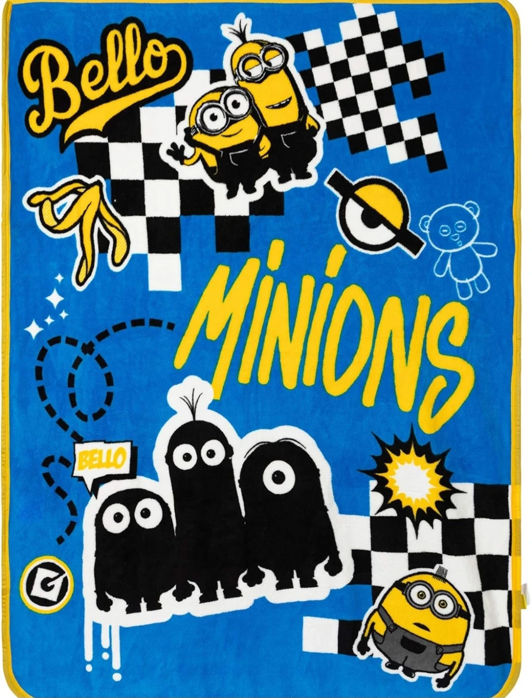 Minions Plush Throw Blanket 46" x 60" - photo 2