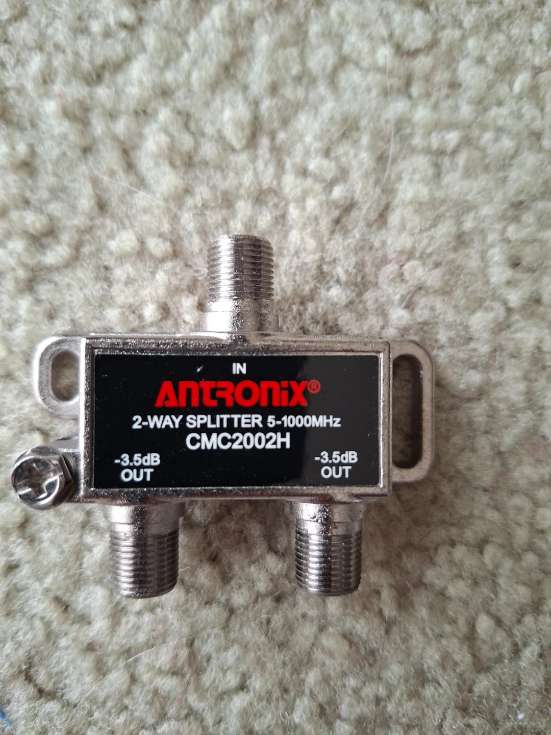 Antronix 2-Way Splitter 5-1000MHz