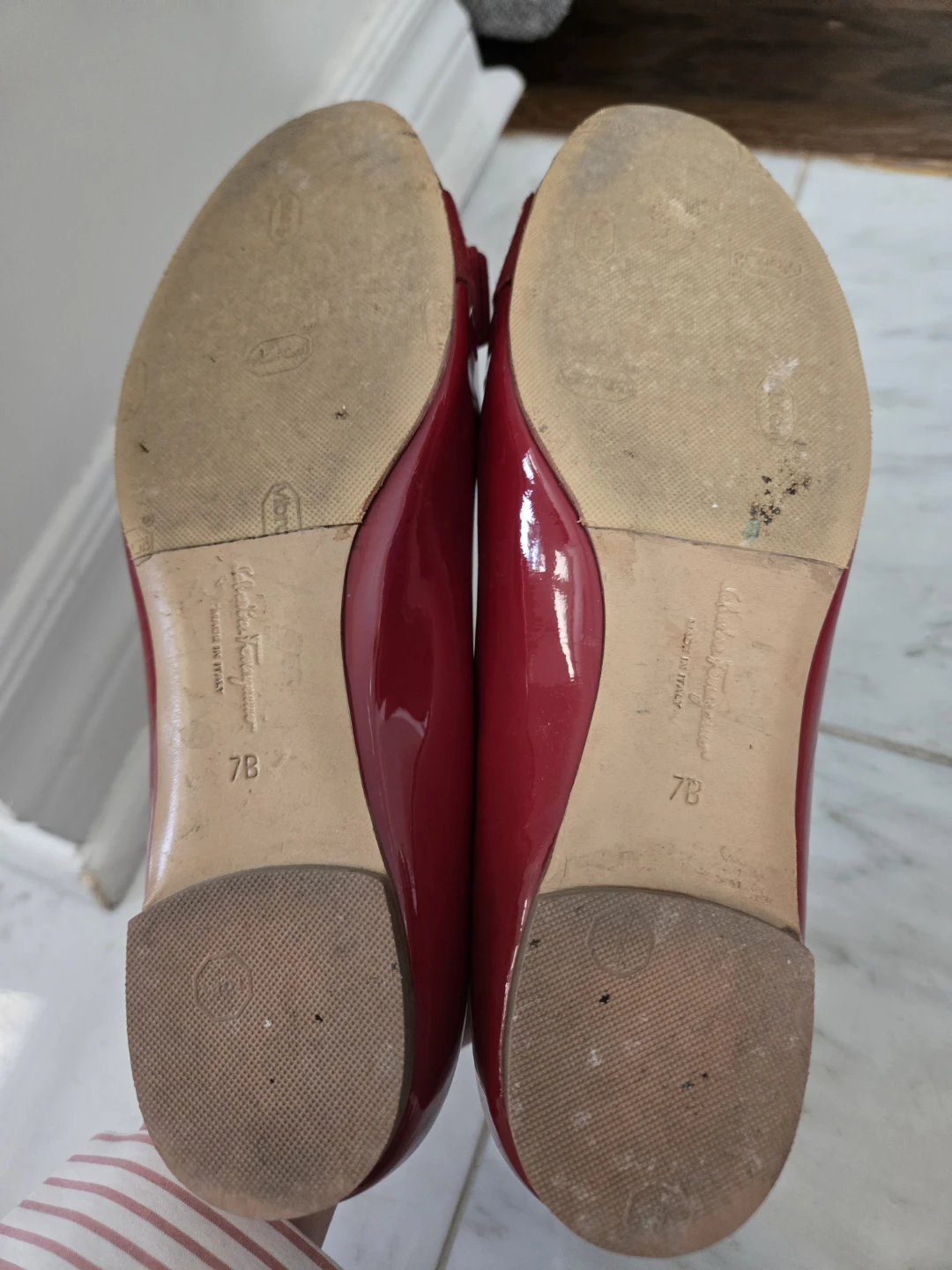 Salvatore Ferragamo Varina Ballet Flats Red - photo 3
