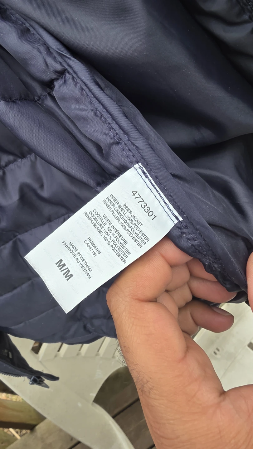 Tommy Hilfiger Men's Winter Jacket Navy Blue Size M - photo 3