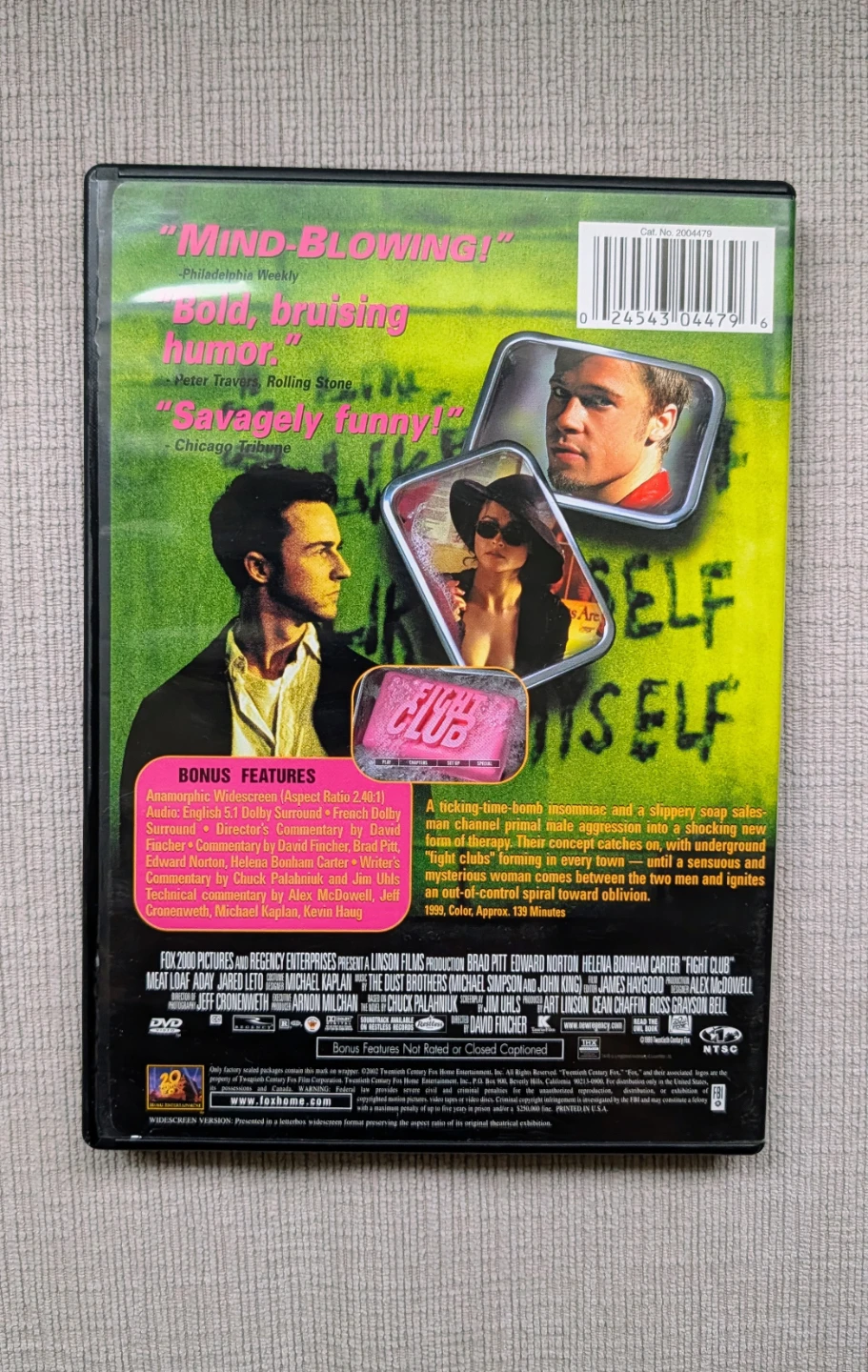 Fight Club DVD Movie - photo 2