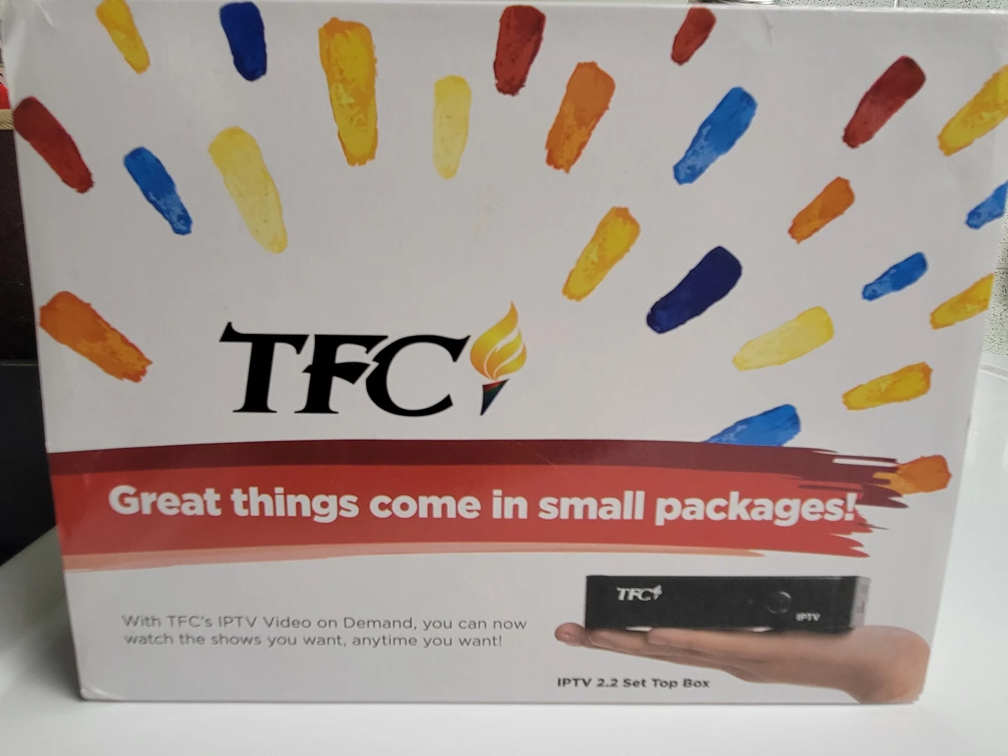 TFC IPTV Box with Remote and Accessories - photo 5