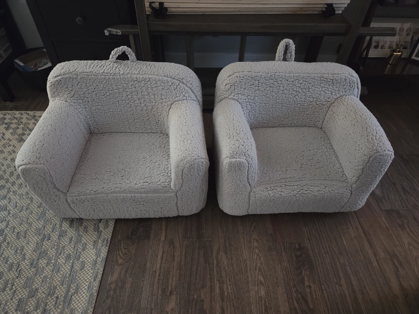 Toddler Cozy Chairs - Grey