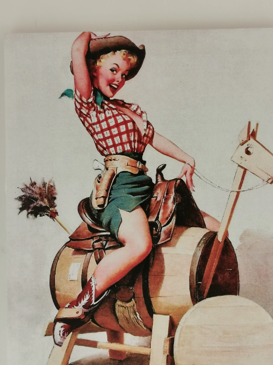 Vintage canvas picture